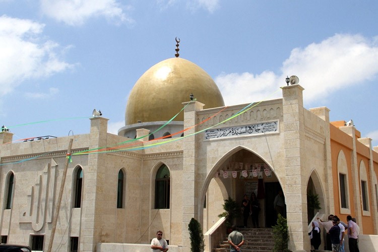 صورة صادرة عن وكالة الانباء السورية للمسجد امس افپ