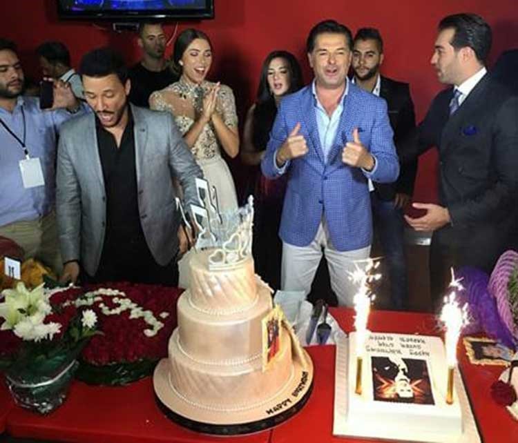بالفيديو والصور.. نجوم "إكس فاكتور" يحتفلون بـ"عيد ميلاد" راغب علامة على الهواء