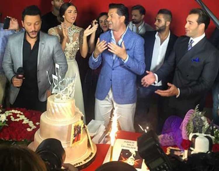 بالفيديو والصور.. نجوم "إكس فاكتور" يحتفلون بـ"عيد ميلاد" راغب علامة على الهواء