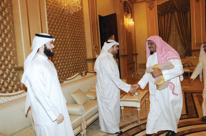 ترحيب بالشيخ سليمان الجبيلان﻿