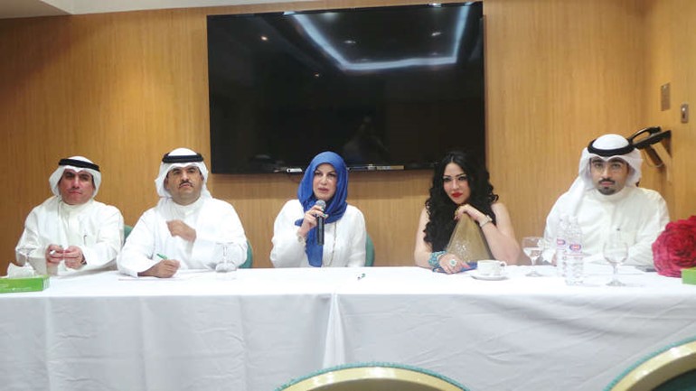 جانب من المؤتمر الصحافي