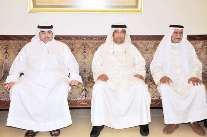 خالد القطامي مع يوسف اللهو وصلاح اللهو﻿