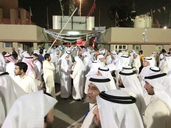 جانب من الحضور اثناء انتخابات الجمعية
