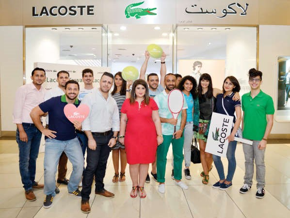 جانب من انشطة لاكوست الترفيهية