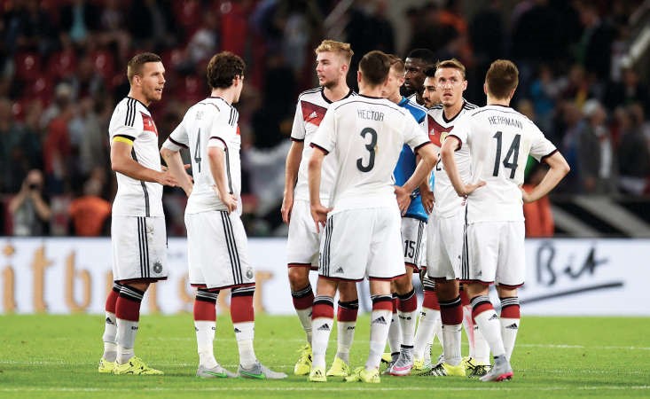المنتخب الالماني يواجه جبل طارق اليوم	افپ﻿