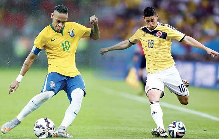 البرازيل وكولومبيا لبداية إيجابية أمام البيرو وفنزويلا