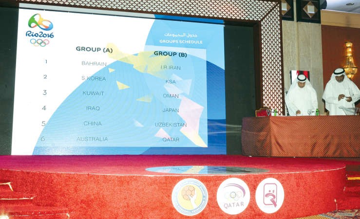 ازرق اليد جاء في المستوى الثالث بالتصفيات الاسيوية المؤهلة الى اولمبياد ريو 2016﻿