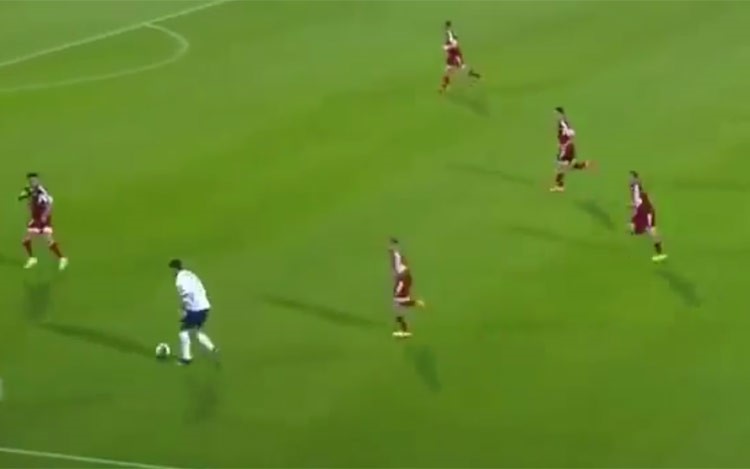 بالفيديو.. رونالدو يتلاعب بمدافعي أرمينيا.. بمهارات ساحرة