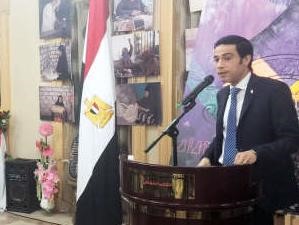 الملحق الثقافي دنبيل بهجت متحدثا﻿