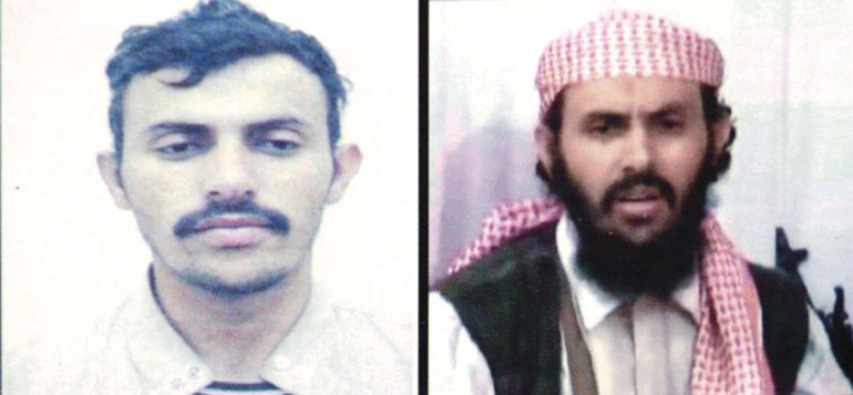 صورة مركبة لزعيم تنظيم القاعدة في الجزيرة الجديد قاسم الريميافپ