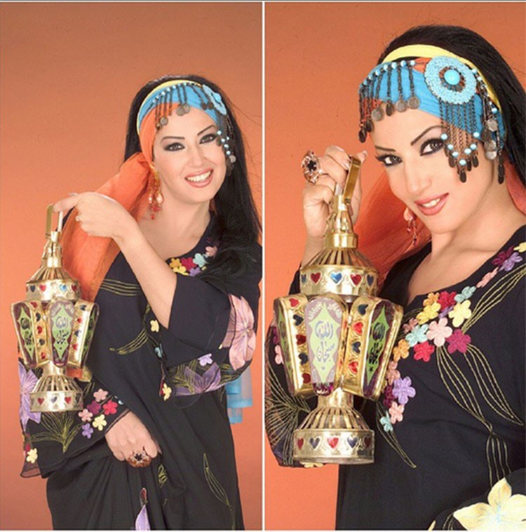 بالصور.. سمية الخشاب تستقبل رمضان بهذه الإطلالة