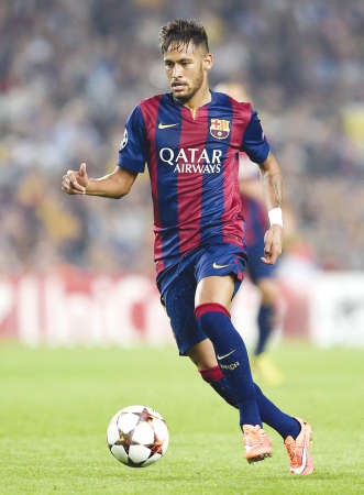 نجم برشلونة نيمار﻿