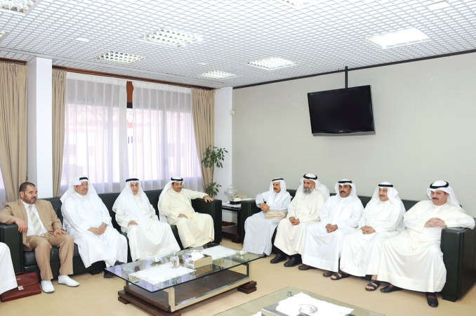 يعقوب الصانع مستقبلا قياديي الوزارة﻿