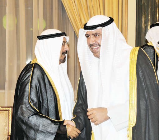 الشيخ دمحمد الصباح والشيخ احمد الفهد