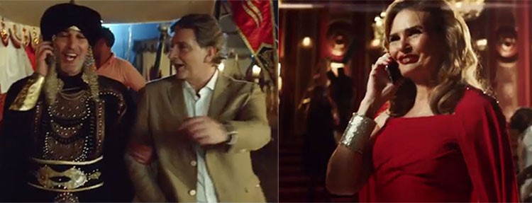 بالفيديو.. الظهور الفني الأول ليسرا وزوجها