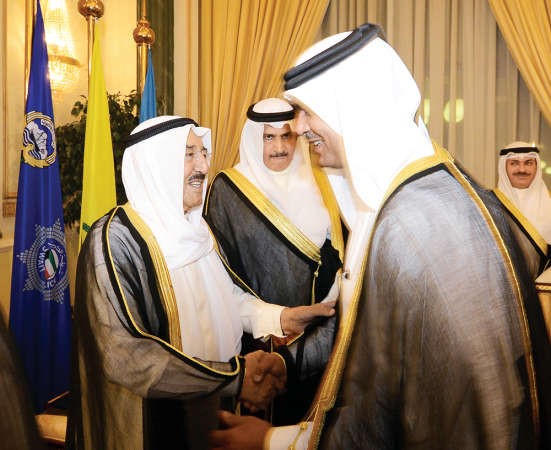 السفير القطري حمد ال حنزاب مهنئا صاحب السمو ﻿