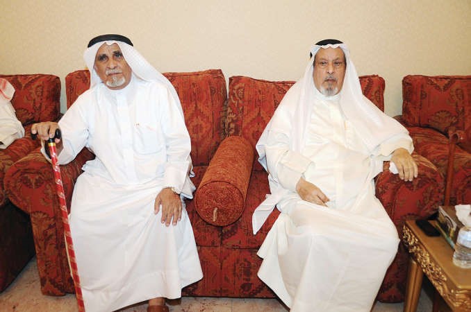 جانب من الحضور خلال حفل استقبال الجلال