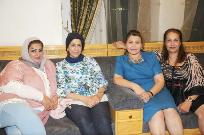 ليلى جوهر ومنى الرفيع ونجاة الفودري وشفيقة بوشهري 