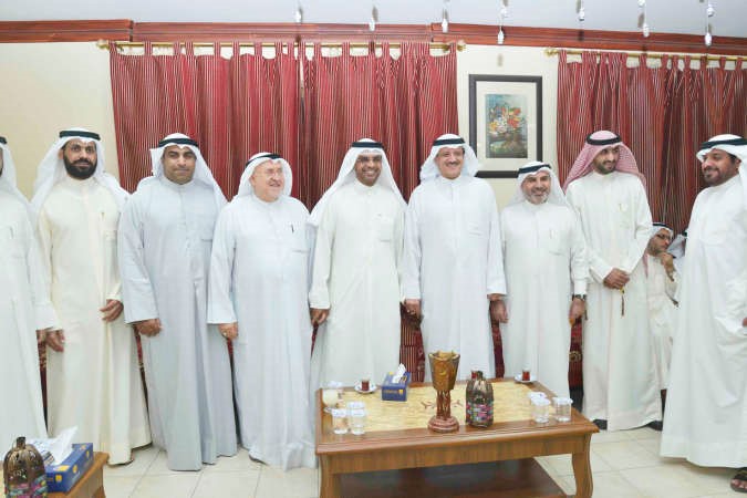 وليد الحساوي ومتعب العتيبي وفهد الغيص ومحمد الداحسشاوا نافاس﻿