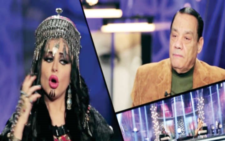 حلمي بكر خلال استضافته في برنامج سر حليمة﻿