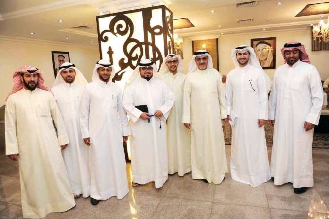 عبدالله متوسطا المباركين في الشهر الفضيل
