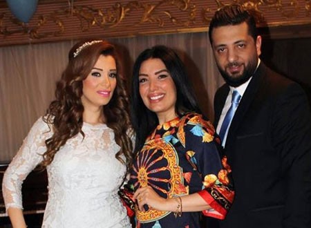 بالصور.. عبير صبري تحتفل بخطوبة شقيقتها