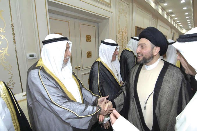 دخالد المذكور يرحب بالحكيم﻿