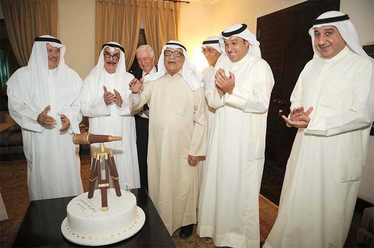 د صالح العجيري متحدثا خلال الاحتفال