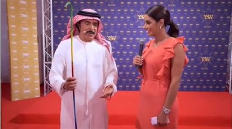بالفيديو والصور.. عبدالله بالخير يسجل أغرب رد فعل ببرنامج "رامز واكل الجو"