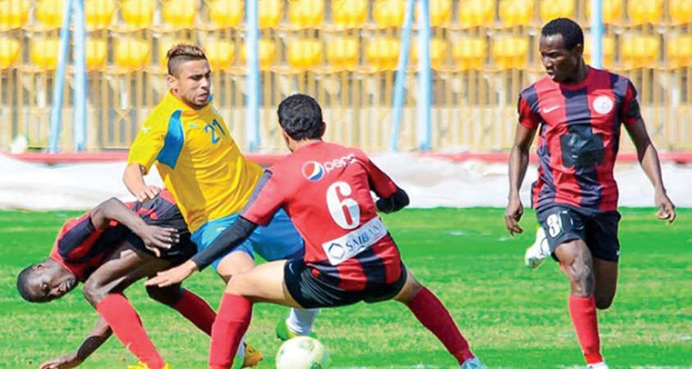 لاعبو الاسماعيلي عجزوا عن فك الجدار الدفاعي للداخلية