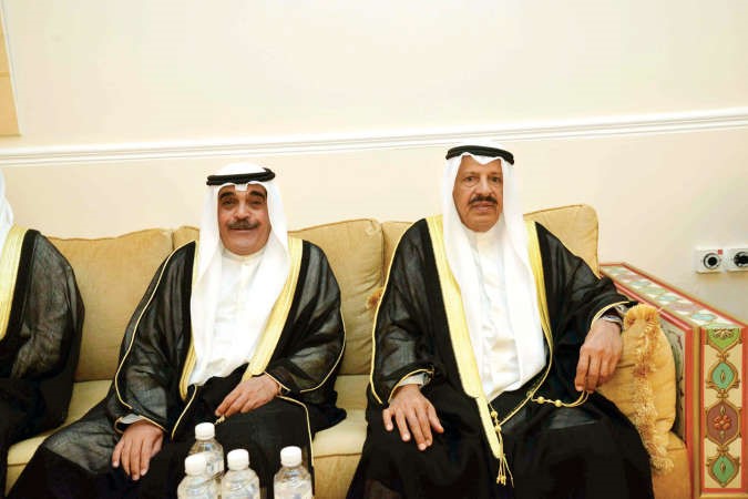 الشيخ دعيج الخليفة والشيخ فيصل المالك﻿