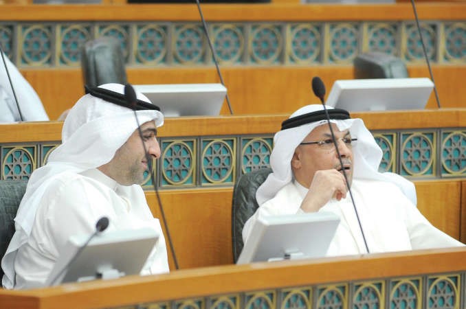 الشيخ خالد الجراح وياسر ابل
