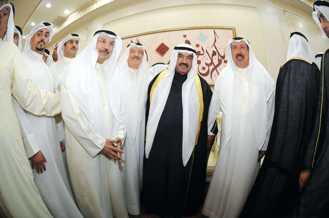 عبدالوهاب الهارون ودمساعد الهارون يباركان﻿