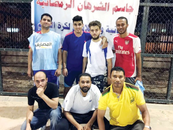 فريق الانباء المشارك في الدورة