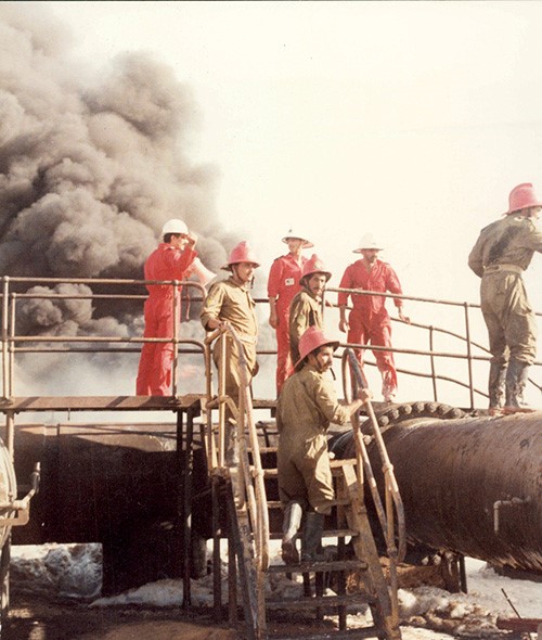 ﻿تفجير مستودعات النفط في الاحمدي عام 1986﻿