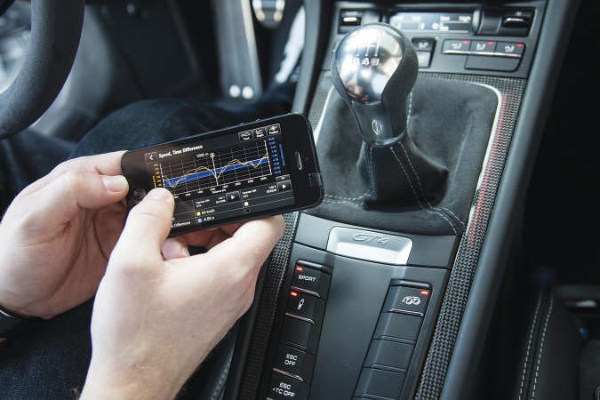 تطبيق «دقة بورشه على الحلبات» الاختبار الأدق للنخبة الرياضية
