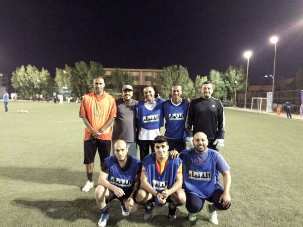 فريق الانباء المشارك بالدورة﻿