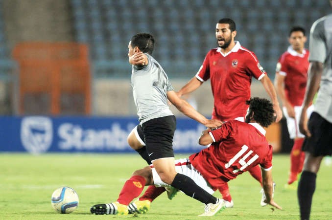 الاهلي تفوق على الترجي التونسي 