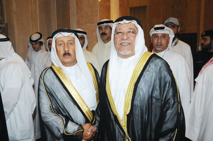 الشيخ علي الجراح وجواد بوخمسين﻿