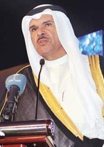 الشيخ سلمان الحمود متحدثا للحضور﻿