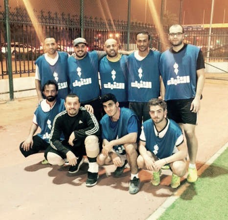 فريق الانباء المشارك في الدورة 
