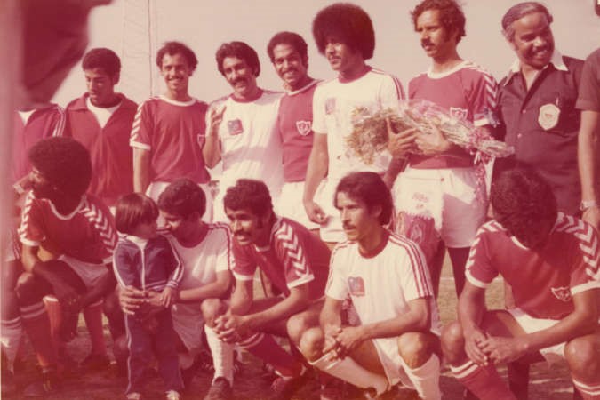 الكويت في اعتزال بن سالمينوالله  زمان الرياضة الكويتية البحرينية