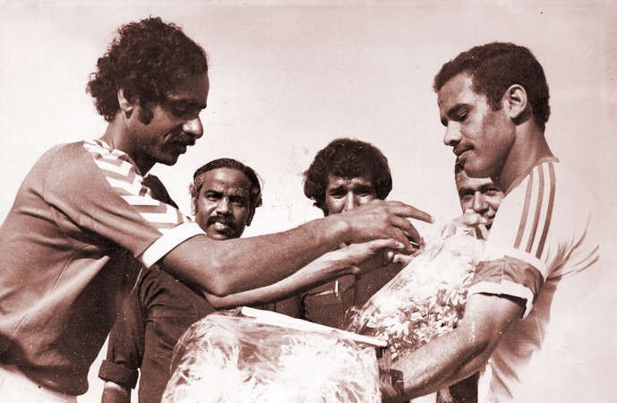 الكويت في اعتزال بن سالمينوالله  زمان الرياضة الكويتية البحرينية