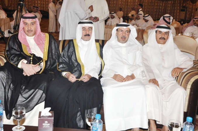 الشيخ فيصل الحمود وسلطان بن حثلين والصيفي مبارك الصيفي وفلاح بن حثلين