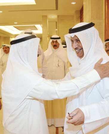 صاحب السمو الامير مستقبلا سمو رئيس الوزراء الشيخ جابر المبارك ﻿