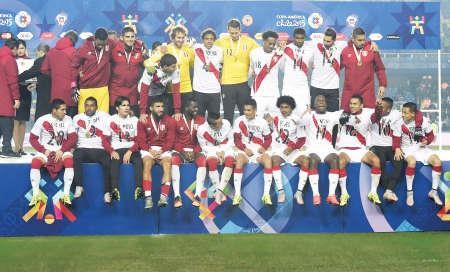 البيرو «ثالثة» كوبا أميركا على حساب پاراغواي