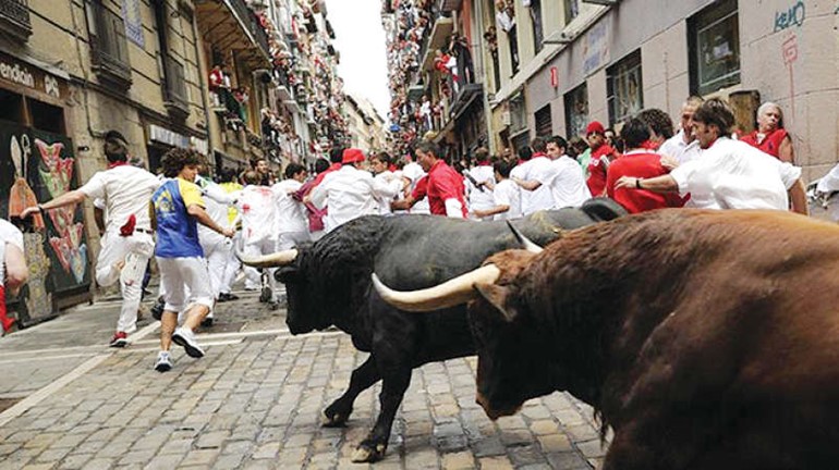 تظاهرات في إسبانيا ضد مهرجانات الثيران الهائجة