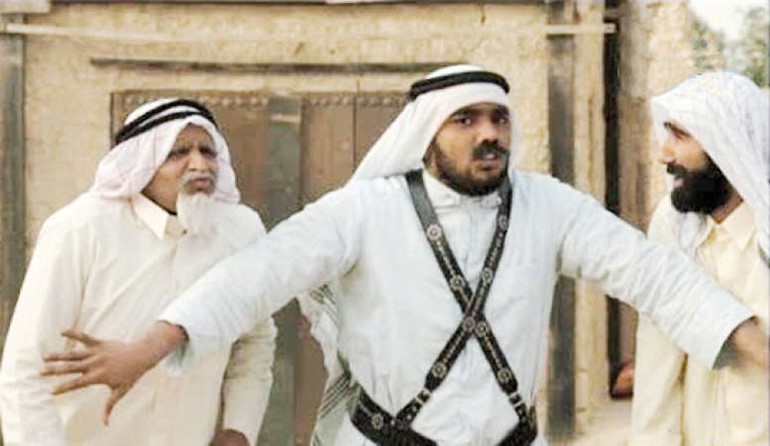 مشهد من مسلسل بورعد2