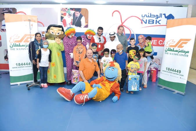 جانب من احتفال مركز سلطان بمستشفى الاطفال﻿