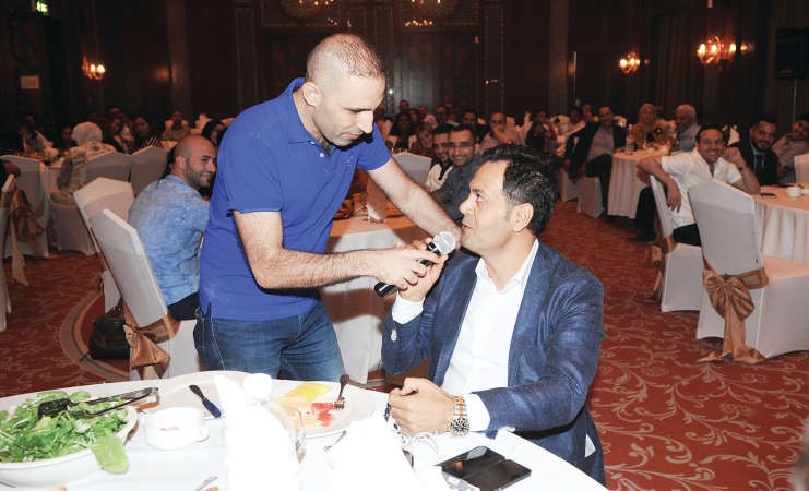  عبد المجيد ماضي متحدثا﻿